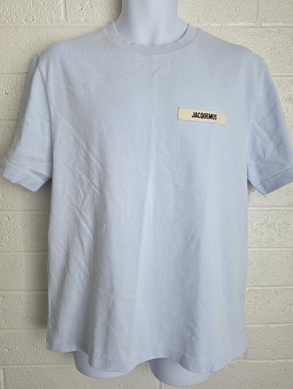 Jacquemus Blue The Gros Grain Men’s T Shirt M